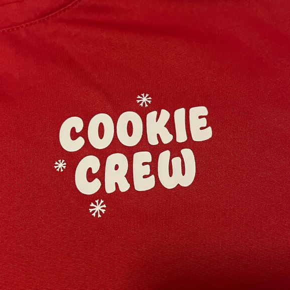 Wondershop Red Cookie Crew Kids Pj Tee and Christmas socks - Picture 3 of 11